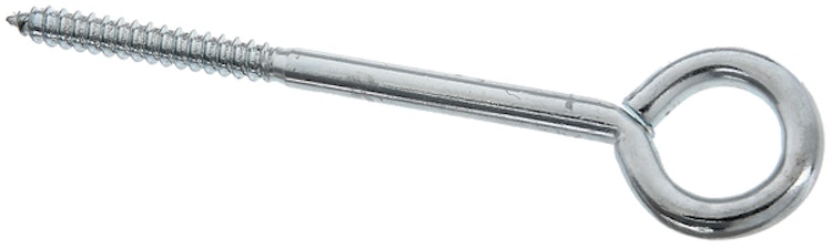 Alberts® Befestigungsring,galv.blau verzinkt,z.Einschrauben,Länge 160mm,Außenmaß ⌀36mm