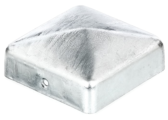 Alberts® Pfostenkappe für Holzpfosten flach feuerverzinkt LxB 70x70 mm 
