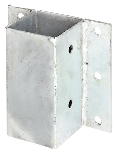 Alberts® Pfostenträger für L- und U- Steine/Mauern 71x71mm zum Anschrauben