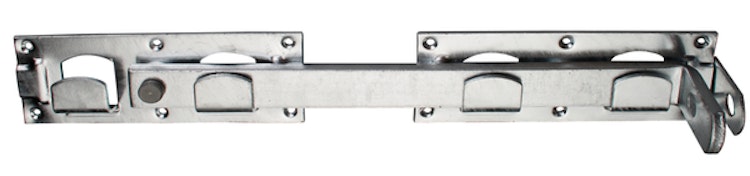 Alberts® Doppeltorüberwurf feuerverzinkt Länge: 430 mm Höhe: 70 mm 