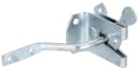 Vorschaubild Alberts® Gartentorverschluss galv. blau verzinkt Plattenlänge 55 mm Plattenhöhe 45 mm 