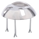 Vorschaubild Alberts® Auflaufstütze Aluguss mit Langlöchern Durchmesser 205 mm Höhe 65 mm 