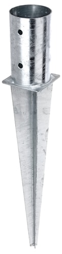 Alberts® Rundpfosten-Einschlaghülse 600mm für verschiedene Pfostenstärken
