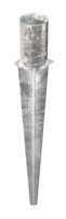Alberts® Rundpfosten-Einschlaghülse 750mm für verschiedene Pfostenstärken