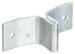 Alberts® Lasche für Zaunpfosten aus T-Profil feuerverzinkt Länge 114 mm Breite 40 mm Bild