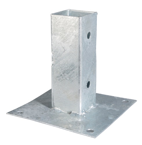 Alberts® Aufschraubhülse 150mm für verschiedene Pfostenstärken
