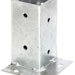 Alberts® Aufschraubhülse für Ecken 150mm für verschiedene PfostenstärkenBild