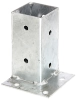 Alberts® Aufschraubhülse für Ecken 150mm für verschiedene Pfostenstärken