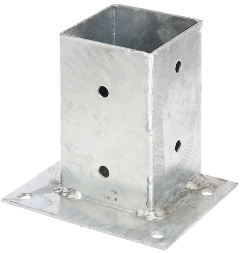 Alberts® Aufschraubhülse für Geraden 150mm für verschiedene Pfostenstärken