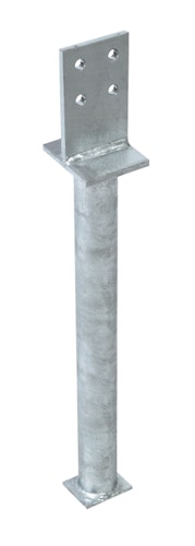 Alberts® T-Pfostenträger mit Steg 130/500mm