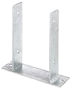 Vorschaubild Alberts® U-Pfostenträger 200x60x4mm zum Aufschrauben für verschiedene Pfostenstärken