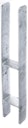 Vorschaubild Alberts® H-Pfostenträger 300x60x5mm für verschiedene Pfostenstärken