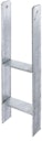 Vorschaubild Alberts® H-Pfostenträger 300x60x6mm Gesamtlänge 600mm für verschiedene Pfostenstärken