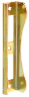 Alberts® Anschlag für Tore mit Einsteckschloss für ca. 37 mm Rahmen galv. gelb verzinkt