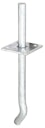 Vorschaubild Alberts® I-Pfostenträger mit Stift 100mm