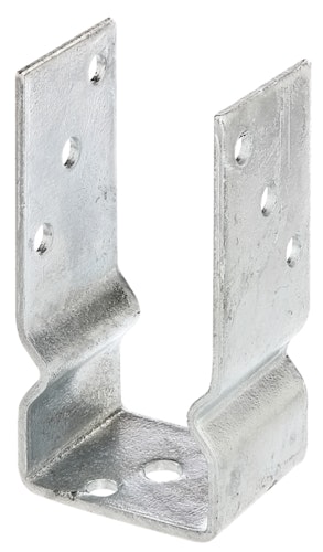 Alberts® U-Pfostenträger Holzschutz 150x60x4mm zum Aufschrauben für verschiedene Pfostenstärken