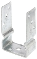 Alberts® U-Pfostenträger Holzschutz 150x60x4mm zum Aufschrauben für verschiedene Pfostenstärken