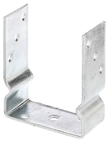 Alberts® U-Pfostenträger Holzschutz 150x60x4mm zum Aufschrauben für verschiedene Pfostenstärken