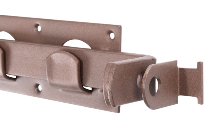 Alberts® Beschlagsortiment für Doppeltore DURAVIS® rostbraun