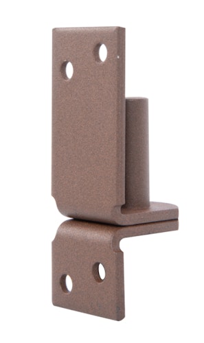 Alberts® Beschlagsortiment für Doppeltore DURAVIS® rostbraun