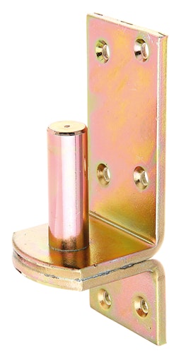 Alberts® Kloben ⌀20 mm auf Platte 167x60 mm gelb verz.