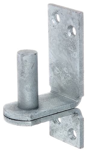 Alberts® Kloben ⌀16 mm auf Platte 113x40 mm feuervz.