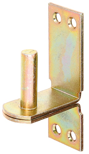 Alberts® Kloben ⌀16 mm auf Platte 113x40 mm gelbvz.
