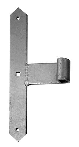 Alberts® Tor-Mittelband spitz 300x40 mm ⌀16 mm feuervz.