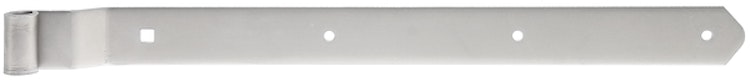Alberts® Ladenband gekröpft 500x40 mm ⌀13 mm Edelstahl