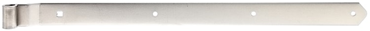 Alberts® Ladenband gekröpft 704x45 mm ⌀16 mm Edelstahl