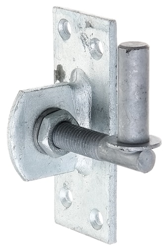 Alberts® Kloben z.Anschrauben verstellbar 45x105mm ⌀13mm feuervz.