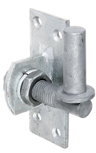 Alberts® Kloben z.Anschrauben verstellbar 45x105mm ⌀16mm feuervz.