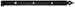Alberts® Ladenband m.Zierspitze 600x45mm ⌀16mm randgehämmert schwarzBild