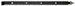 Alberts® Ladenband  820x45mm ⌀16mm m.Zierspitze randgehämmert schwarzBild