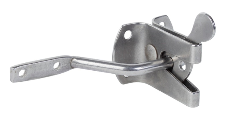 Alberts® Gartentorverschluss,VA Plattenlänge: 55 mm Plattenhöhe: 45 mm 