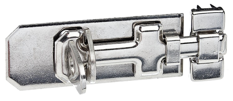 Alberts® Sicherheits-Schlossriegel Flachgriff 100 x 40 mm