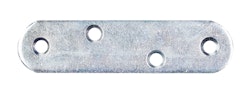 Alberts® Flachverbinder mit abgerundeten Enden 19x77 mm