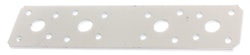 Alberts® Flachverbinder weiß kunststoffbeschichtet  180x40 mm