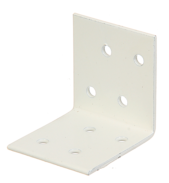 Alberts® Winkelverbinder weiß kunststoffbeschichtet  40x40x40 mm