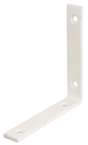Alberts® Balkenwinkel weiß beschichtet 120x120x20 mm