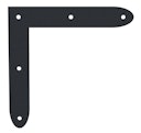 Vorschaubild Alberts® Eckwinkel Ovado verz.,graphitgrau beschichtet 120 x 120 x 20 mm 