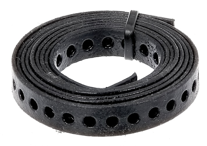 Alberts® Lochband schwarz kunststoffbeschichtet Breite 17 mm Länge 15 m