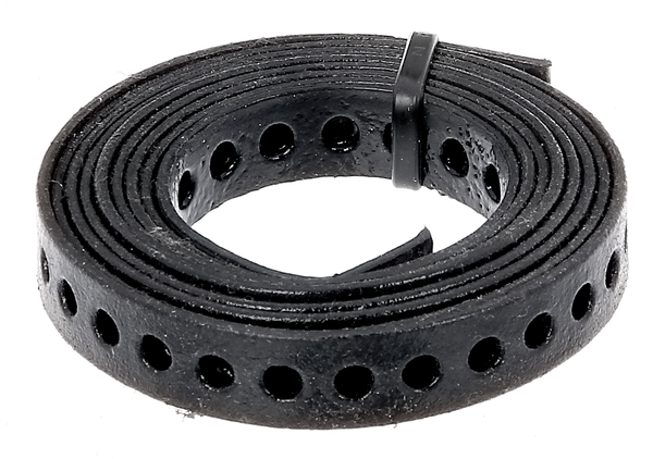 Alberts® Lochband schwarz kunststoffbeschichtet Breite 20 mm Länge 15 m 