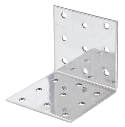 Alberts® Lochplattenwinkel Edelstahl  60x60x60 mm