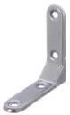 Vorschaubild Alberts® Zierwinkel geprägt aluminiumgrau kunststoffbeschichtet  75x75x20 mm
