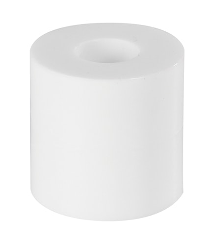 Alberts® Distanzhülse,KST weiß,Außen ⌀20 mm,Höhe 20 mm,Innen ⌀8,5 mm,verpackt à 10 St. 