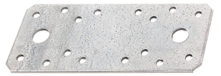 Flachverbinder verz. 133x55x2,5 mm GP