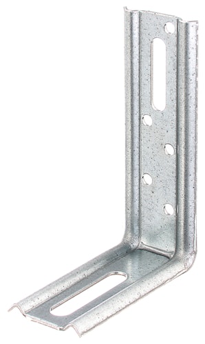 Alberts® Verstellwinkel 90° geprägt mit Langloch  100x70x30 mm
