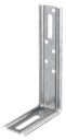 Vorschaubild Alberts® Verstellwinkel 90° geprägt mit Langloch  130x70x30 mm