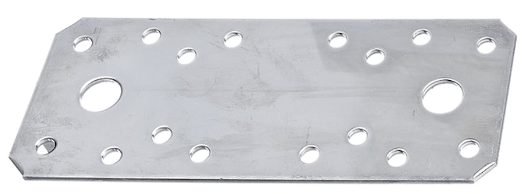 Flachverbinder rostfrei 133x55x2,0 mm
